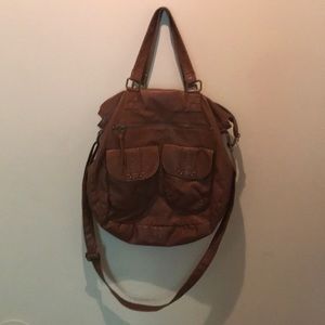 Mossimo brand faux leather tote